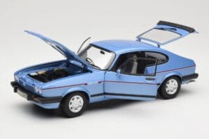 Ford Capri Mk3 2.8 Injection Paris Blue Norev 1:18 182764 Kov – obrázek 2 z 8