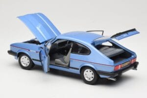 Ford Capri Mk3 2.8 Injection Paris Blue Norev 1:18 182764 Kov – obrázek 3 z 8