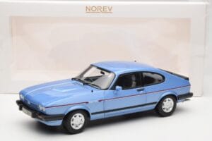 Ford Capri Mk3 2.8 Injection Paris Blue Norev 1:18 182764 Kov – obrázek 8 z 8