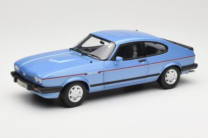 Ford Capri Mk3 2.8 Injection Paris Blue Norev 1:18 182764 Kov