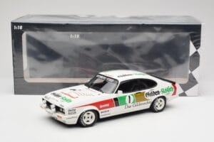 Ford Capri Mk3 3.0S #1 V. Schäfer / K. Rosberg Gilden Kölsch Racing 24 Hours of Nürburgring 1982 Minichamps 1:18 155828601 Ko – obrázek 6 z 6