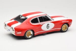 Ford Capri RS2600 Ford Tuning Siegen #6 Weiss / K. Ludwig 6 Hours Nurburgring 1973 Minichamps 1:18 155738506 Kov – obrázek 2 z 6