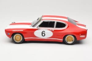 Ford Capri RS2600 Ford Tuning Siegen #6 Weiss / K. Ludwig 6 Hours Nurburgring 1973 Minichamps 1:18 155738506 Kov – obrázek 3 z 6