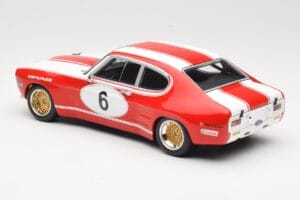 Ford Capri RS2600 Ford Tuning Siegen #6 Weiss / K. Ludwig 6 Hours Nurburgring 1973 Minichamps 1:18 155738506 Kov – obrázek 5 z 6