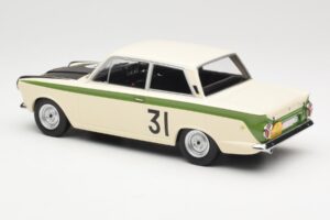 Ford Cortina Lotus #31 J. Ickx / G. Staepelaere Marathon de la Route 1966 MCG 1:18 MCG18436R Kov – obrázek 5 z 6