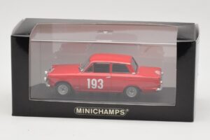 Ford Cortina Mk I #193 Rally Monte Carlo 1963 Minichamps 1:43 400638293 Kov – obrázek 4 z 4