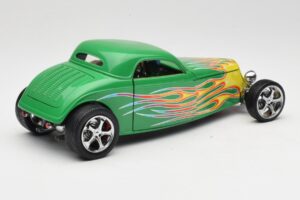 Ford Coupe Zelený s Ohněm Road Signature 1:18 30109 Kov – obrázek 3 z 8