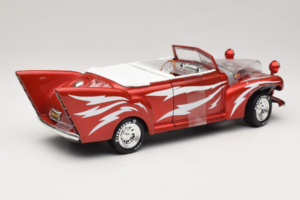 Ford De Luxe Kabriolet Greased Lightning Červený Joyride 1:18 33544 Kov – obrázek 2 z 5