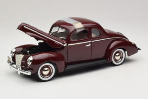 Ford Deluxe Coupe Tmavě Červený ERTL 1:18 7936 Kov – obrázek 2 z 7