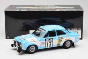 Ford Escort RS1600 #13 T. Makinen RAC Rally Winner 1973 Minichamps 1:18 100738113 Kov – obrázek 8 z 8
