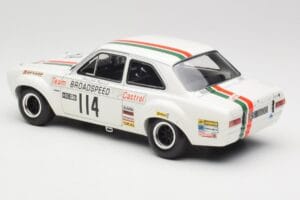 Ford Escort RS1600 #114 J. Fitzpatrick Team Broadspeed Castrol Race of Champions 1971 Minichamps 1:18 100718114 Kov – obrázek 7 z 8