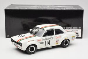 Ford Escort RS1600 #114 J. Fitzpatrick Team Broadspeed Castrol Race of Champions 1971 Minichamps 1:18 100718114 Kov – obrázek 8 z 8