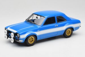 Ford Escort Mk1 RS 1600 Modrý Bílý Pruhy Minichamps 1:18 100688102 Kov