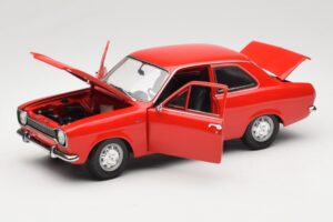 Ford Escort Mk1 Street Červený Minichamps 1:18 100081001 Kov – obrázek 2 z 8