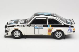 Ford Escort Mk2 RS 1800 #1 T. Mäkinen / H. Liddon Allied Polymer Group Winners Lombard RAC Rally 1975 Minichamps 1:18 1557587 – obrázek 3 z 6