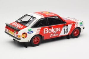 Ford Escort Mk2 RS 1800 #14 Droogmans / Joosten Belga 3rd Place Lotto Haspengouw Rally 1983 Minichamps 1:18 155838714 Kov – obrázek 2 z 6