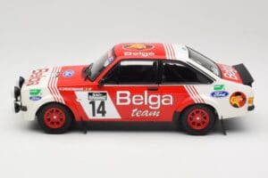 Ford Escort Mk2 RS 1800 #14 Droogmans / Joosten Belga 3rd Place Lotto Haspengouw Rally 1983 Minichamps 1:18 155838714 Kov – obrázek 3 z 6