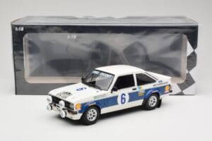 Ford Escort Mk2 RS 1800 #6 B. Waldegård / H-T. Thorszelius Ford Motor Co Winners Acropolis Rally 1977 Minichamps 1:18 1557787 – obrázek 6 z 6