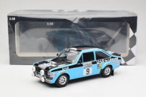 Ford Escort Mk2 RS 1800 #9 R. Clark / S. Wilson Li-Lo Equipe Esso Lombard RAC Rally 1978 Minichamps 1:18 155788709 Kov – obrázek 6 z 6