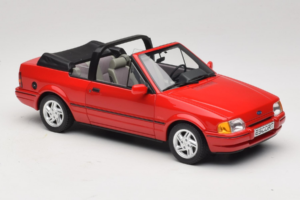 Ford Escort Mk4 XR3i Kabriolet Flamenco Red Otto 1:18 OT1254 Pryskyřice – obrázek 4 z 6