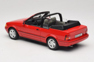 Ford Escort Mk4 XR3i Kabriolet Flamenco Red Otto 1:18 OT1254 Pryskyřice – obrázek 5 z 6