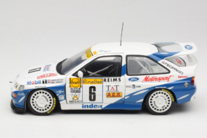 Ford Escort RS Cosworth Mobil 1 #6 F. Delecour / D. Grataloup Rally Monte Carlo Winner 1994 UT Models 1:18 180948106 Kov – obrázek 4 z 8