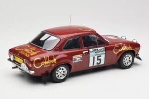 Ford Escort RS 1600 Mk1 #15 M. Alen / I. Kivimäki RAC Rally 1974 IXO 1:18 18RMC047B Kov – obrázek 2 z 6