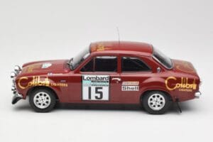 Ford Escort RS 1600 Mk1 #15 M. Alen / I. Kivimäki RAC Rally 1974 IXO 1:18 18RMC047B Kov – obrázek 3 z 6