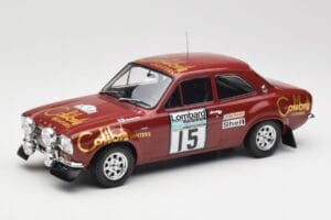 Ford Escort RS 1600 Mk1 #15 M. Alen / I. Kivimäki RAC Rally 1974 IXO 1:18 18RMC047B Kov