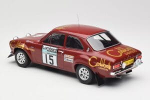 Ford Escort RS 1600 Mk1 #15 M. Alen / I. Kivimäki RAC Rally 1974 IXO 1:18 18RMC047B Kov – obrázek 5 z 6