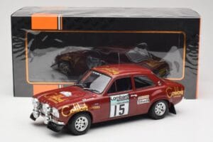 Ford Escort RS 1600 Mk1 #15 M. Alen / I. Kivimäki RAC Rally 1974 IXO 1:18 18RMC047B Kov – obrázek 6 z 6