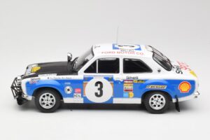 Ford Escort RS 1600 Mk1 #3 V. Preston Jr. / B. Smith Safari Rally 1973 IXO 1:18 18RMC075B Kov – obrázek 3 z 6