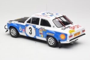 Ford Escort RS 1600 Mk1 #3 V. Preston Jr. / B. Smith Safari Rally 1973 IXO 1:18 18RMC075B Kov – obrázek 5 z 6
