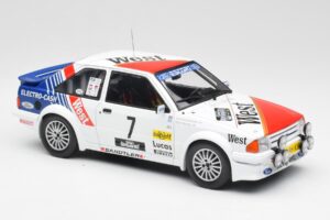 Ford Escort RS Turbo #7 Lotto Haspengouw Rally 1985 MCG 1:18 MCG18421 Kov – obrázek 4 z 6