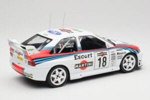 Ford Escort WRC Martini Racing #18 G. Cunico / G. Pirollo Rally San Remo 1998 IXO 1:18 18RMC171A Kov – obrázek 2 z 6