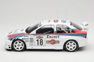 Ford Escort WRC Martini Racing #18 G. Cunico / G. Pirollo Rally San Remo 1998 IXO 1:18 18RMC171A Kov – obrázek 3 z 6