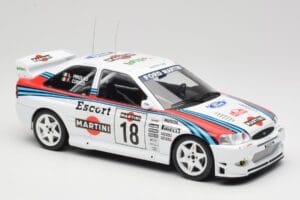 Ford Escort WRC Martini Racing #18 G. Cunico / G. Pirollo Rally San Remo 1998 IXO 1:18 18RMC171A Kov – obrázek 4 z 6