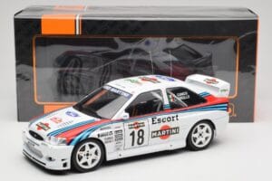 Ford Escort WRC Martini Racing #18 G. Cunico / G. Pirollo Rally San Remo 1998 IXO 1:18 18RMC171A Kov – obrázek 6 z 6