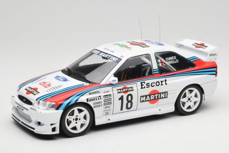 Ford Escort WRC Martini Racing #18 G. Cunico / G. Pirollo Rally San Remo 1998 IXO 1:18 18RMC171A Kov