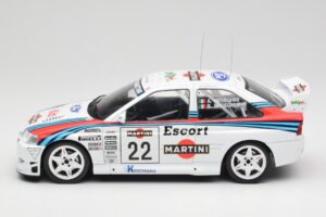 Ford Escort WRC Martini Racing #22 A. Medeghini / B. Medeghini Rally San Remo 1998 IXO 1:18 18RMC171B Kov – obrázek 3 z 6