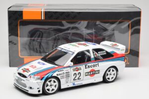 Ford Escort WRC Martini Racing #22 A. Medeghini / B. Medeghini Rally San Remo 1998 IXO 1:18 18RMC171B Kov – obrázek 6 z 6