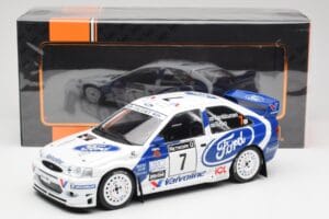 Ford Escort WRC #7 J. Kankkunen / J. Repo RAC Rally 1998 IXO 1:18 18RMC170A Kov – obrázek 6 z 6