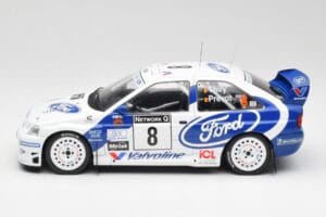 Ford Escort WRC #8 B. Thiry / S. Prevot RAC Rally 1998 IXO 1:18 18RMC170B Kov – obrázek 3 z 6
