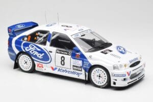 Ford Escort WRC #8 B. Thiry / S. Prevot RAC Rally 1998 IXO 1:18 18RMC170B Kov – obrázek 4 z 6