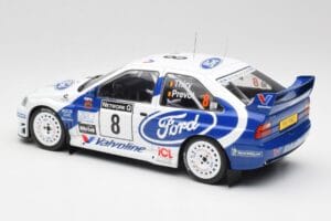 Ford Escort WRC #8 B. Thiry / S. Prevot RAC Rally 1998 IXO 1:18 18RMC170B Kov – obrázek 5 z 6