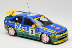 Ford Escort #3 Yacco L. Bernardini / B. Occelli Rally Monte Carlo Winners 1996 UT Models 1:18 180968203-R1 Kov – obrázek 6 z 8
