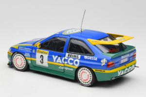 Ford Escort #3 Yacco L. Bernardini / B. Occelli Rally Monte Carlo Winners 1996 UT Models 1:18 180968203-R1 Kov – obrázek 7 z 8