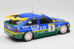 Ford Escort #3 Yacoo P. Bernardini / B. Occelli Rally Monte Carlo 1996 Winner UT Models 1:18 180968203 Kov – obrázek 3 z 8