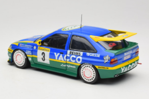 Ford Escort #3 Yacoo P. Bernardini / B. Occelli Rally Monte Carlo 1996 Winner UT Models 1:18 180968203 Kov – obrázek 7 z 8