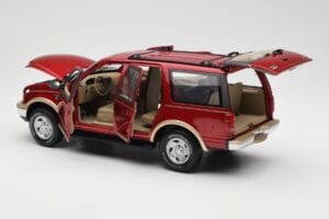 Ford Expedition Eddie Bauer Červený Metalický UT Models 1:18 22711 Kov – obrázek 5 z 8